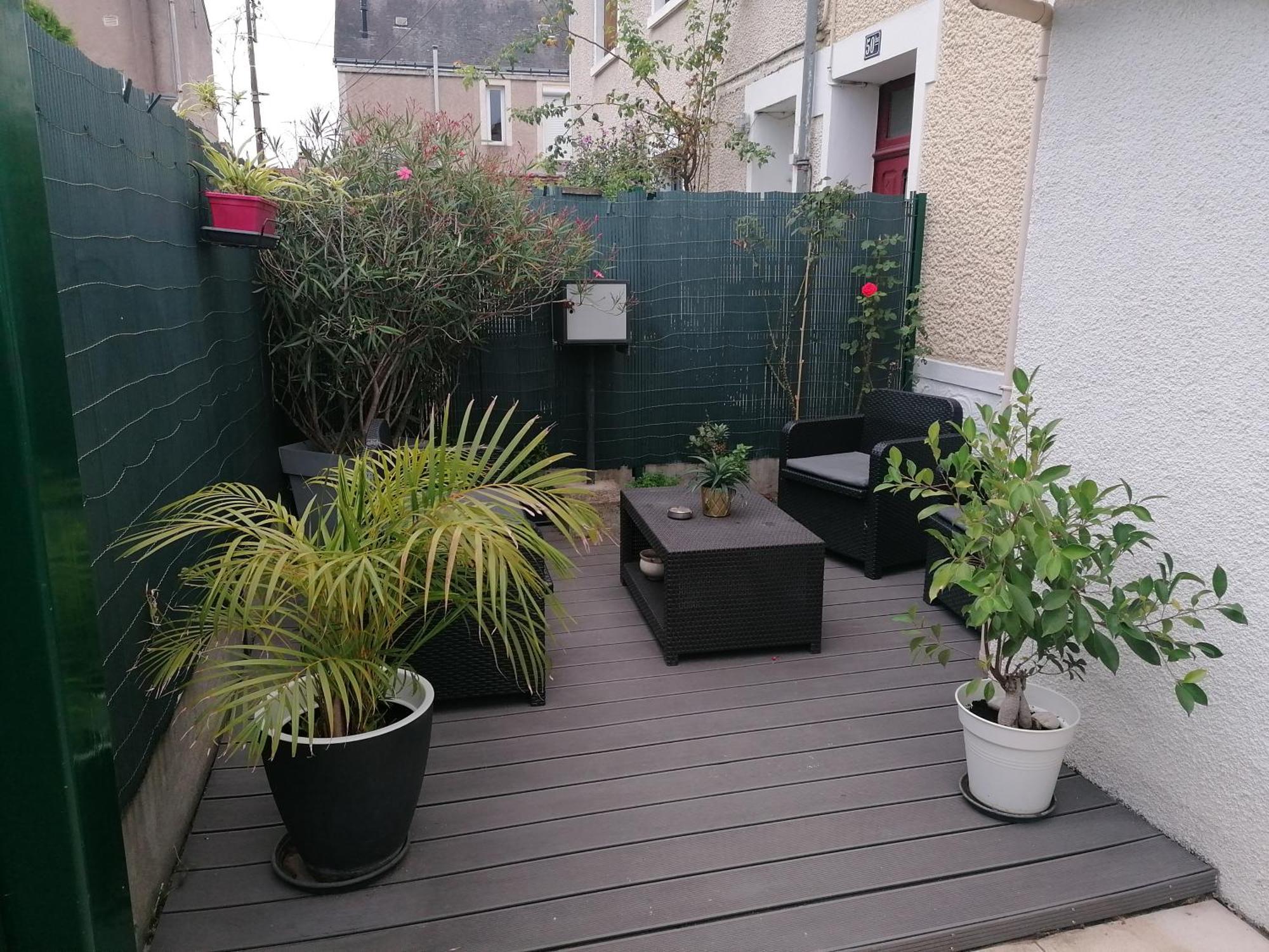 Appart T2 Avec Cour Tours Exteriör bild